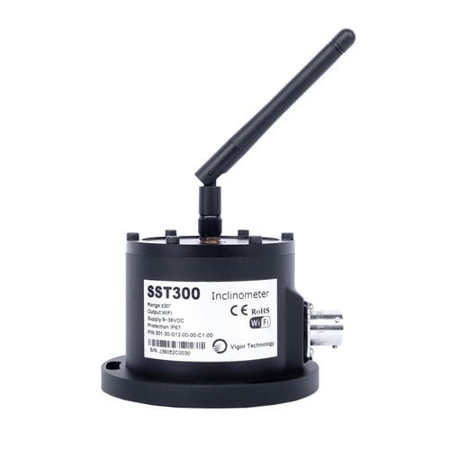 Kabelloser Neigungsmesser - SST300 WiFi - Shanghai Vigor Technology Development Co., Ltd. - 2-Achs / digital / MEMS