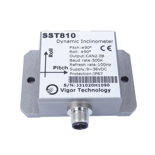 Dreiachsiger Neigungsmesser - SST810 - Shanghai Vigor Technology Development Co., Ltd. - RS-232 / MEMS / Inertial