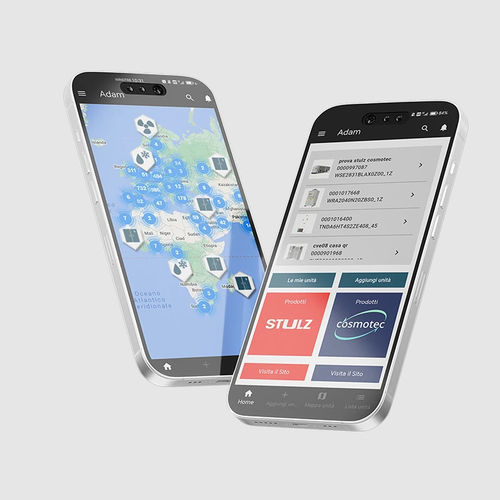 Mobile App / Fernüberwachung - ADAM - COSMOTEC - Instandhaltungsmanagement / Überwachung / Datenerfassung