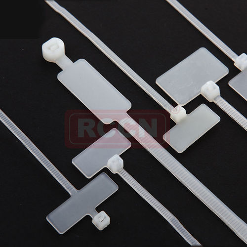 Nylonschlauchschelle - MCV series  - Shanghai Richeng Electronics - Draht / mit Etikettenhalter