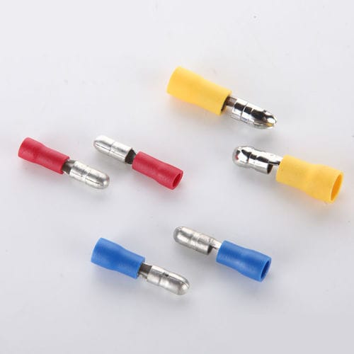 Lötfreier Kabelschuh / Zylinderstecker - FB series  - Shanghai Richeng Electronics - rohrförmig / isoliert / Kupfer