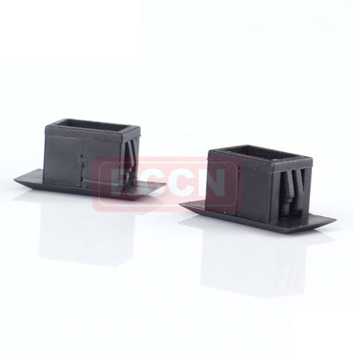 Rechteckiger Stopfen - HP series - Shanghai Richeng Electronics - außen / Nylon / Snap-In