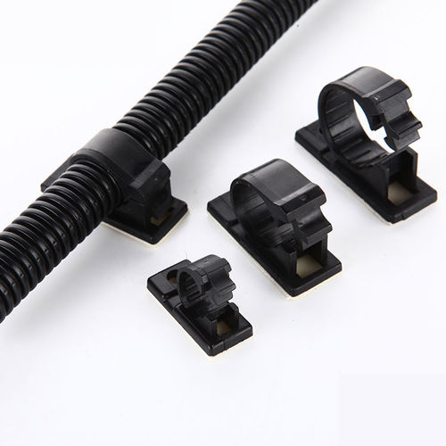 Nylon-Kabelschelle - JS series  - Shanghai Richeng Electronics - selbstklebend / feuerfest