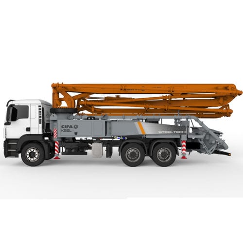 Autobetonpumpe für Baustelle - K36L - CIFA S.p.A