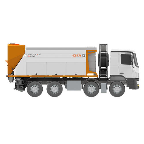 Mobile Betonpumpe - Easyfloor A70 - CIFA S.p.A - für Baustelle / Kolben