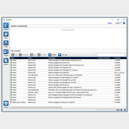 Steuerungssoftware - Ewon