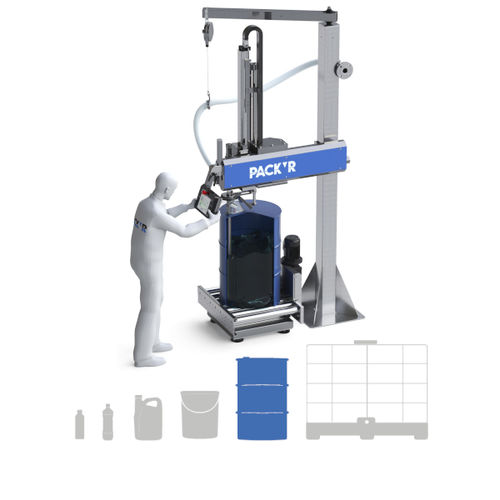 Halbautomatische Füllmaschine FLEXEOD PACK'R Fass / für