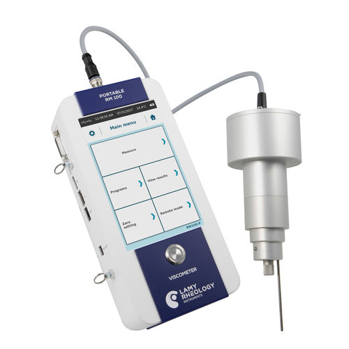 Rotationsviskosimeter - PORTABLE RM100 - LAMY RHEOLOGY - Labor / für die Lebensmittelindustrie / für Beschichtung