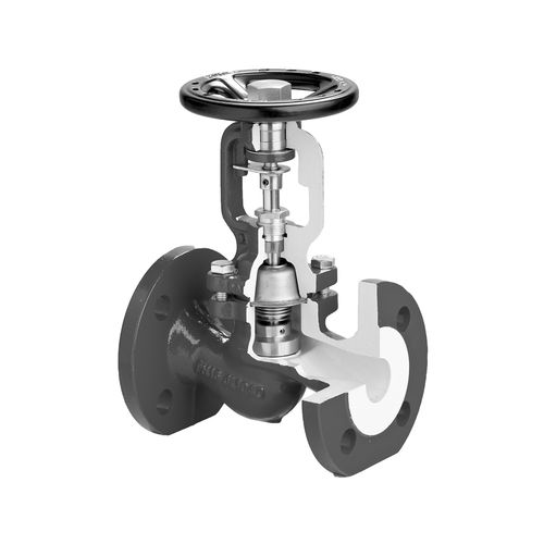 Kugelsitzventil - EBSV series - Armstrong International, Inc. - mit Handrad / Durchflussbegrenzung / für Wasser