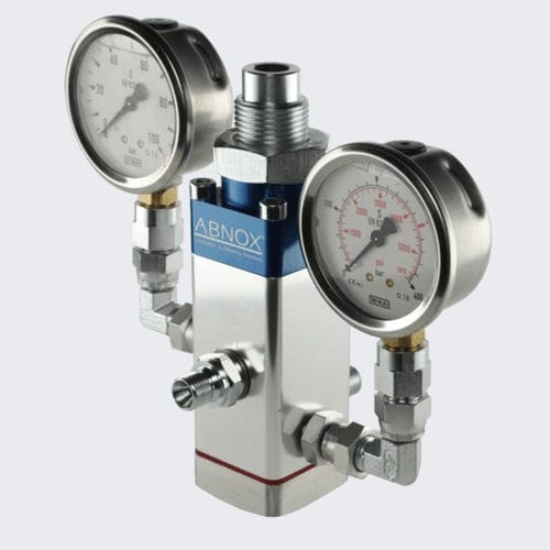Druckregler für Öl - MDR-LW04-1M, MDR-LW04-2M  - ABNOX - Kolben / einstufig / Industrie