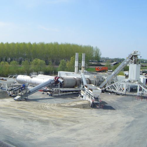 Kontinuierliche Asphaltmischanlage - TSM28 MAJOR - ERMONT SAS - Gleichstrom