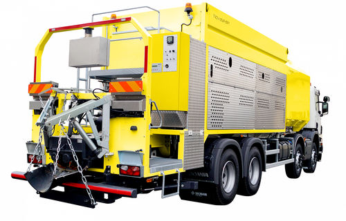Bindemittel-Verteiler Splittstreuer - NOVASEALER, MICROPAVER - SECMAIR