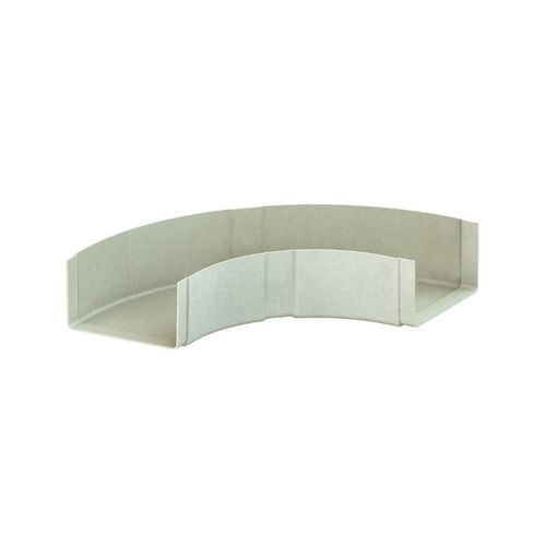 Fixierer für Kabelkanal / 90°-Winkel - KPB series - Ebo Systems SAS - Winkel / GFK / glasfaserverstärktes Polyester