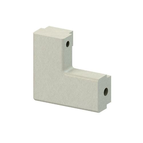 Befestigungswinkel für Handlauf - PR-MC 10 GM - Ebo Systems SAS - GFK / zur Wandbefestigung / 90°