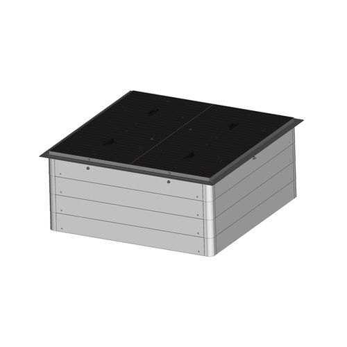 Abzweigdose für Untergrund - CT S3 series - Ebo Systems SAS - Stahl / GRP / für Kabel