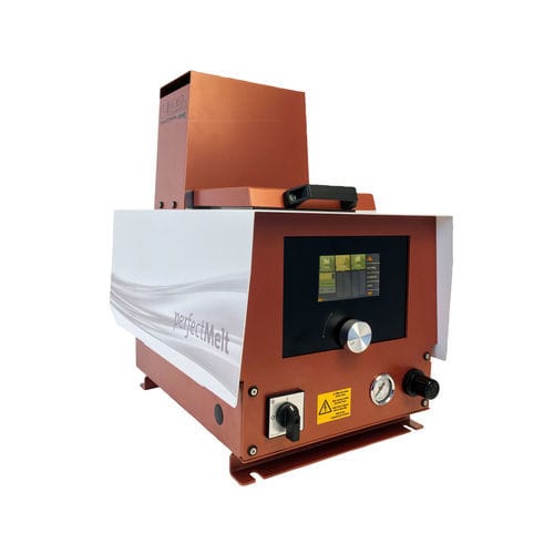 Schmelzklebstoff-Schmelzmaschine - perfectMelt SE - UES AG - mit Kolbenpumpe