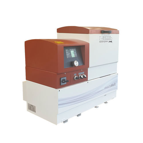 Schmelzklebstoff-Schmelzmaschine - exactaMelt - UES AG - mit Zahnradpumpe