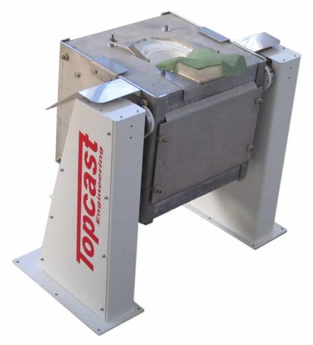 Kippbarer Ofen - TMF-R series - TOPCAST - Muffel / Schmelz / Induktion
