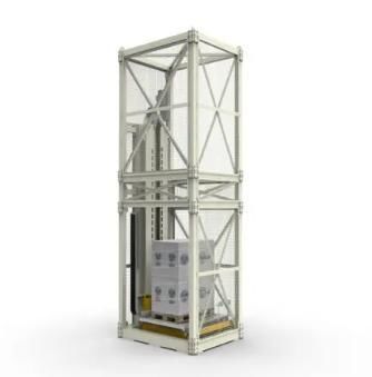 Automatischer Aufzug - Tosa - für Paletten / Plattform