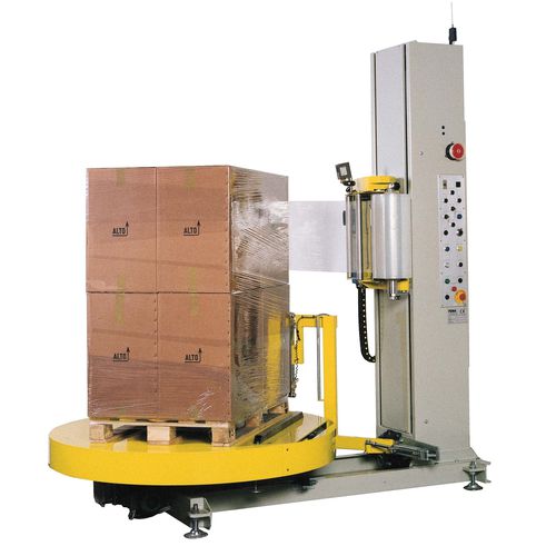 Stretchwickler mit Drehteller - 095 CM - Tosa - halbautomatisch / Paletten / mit Stretchfolie