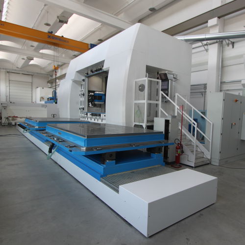 CNC-Fräsmaschine / 5-Achsen - MONNALISA - COMI GROUP - vertikal / horizontal / für Stahl