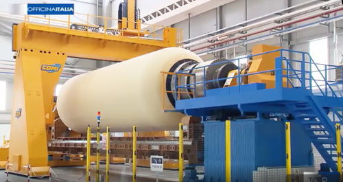 CNC-Bearbeitungszentrum / 5-Achs - LABORSPACE - COMI GROUP - horizontal / für Verbundstoffe / mit mobilem Portal