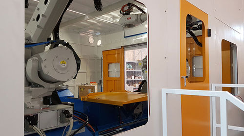 Platten-Produktionszelle - COMI GROUP - für Faserverbundbauteile / automatisch