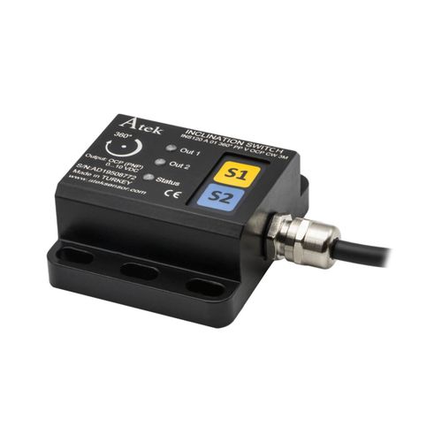 Einachsiger Neigungsmesser - INS 120 - ATEK SENSOR TECHNOLOGIE - analog / IP67