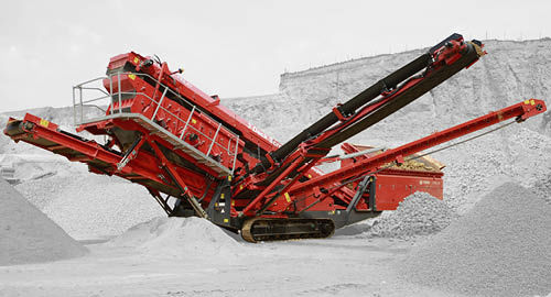 Siebmaschine für Hydraulikanwendungen - 674 - TEREX Mobile Processing Equipment - mobil / für Schüttgut / schräg