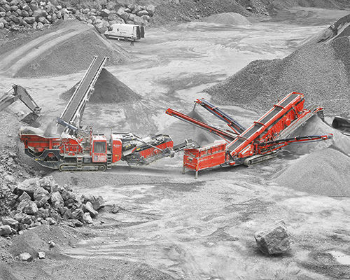 Vibrationssiebmaschine - 696 - TEREX Mobile Processing Equipment - Kohle / schräg / kompakt
