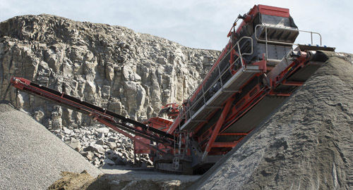 Recycling-Siebmaschine - 693+ Spaleck - TEREX Mobile Processing Equipment - mobil / für Schüttgut / für Müll