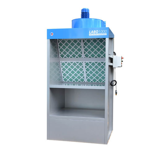 Offene Lackierkabine - Labo 1000 - Tricolor Industries - für Einzelteile / für Flugzeugbau / Trockenfilter