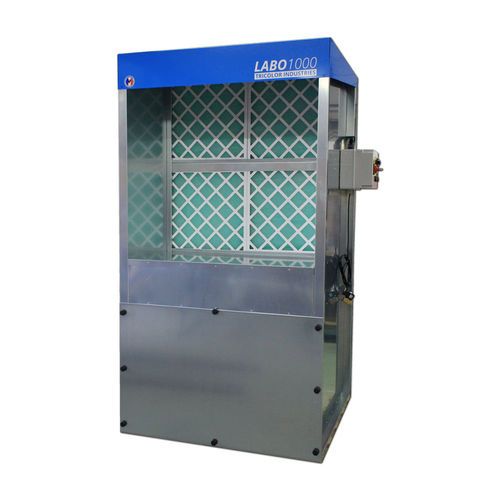 Offene Lackierkabine - LABO COV series - Tricolor Industries - für Einzelteile / für Flugzeugbau / Trockenfilter