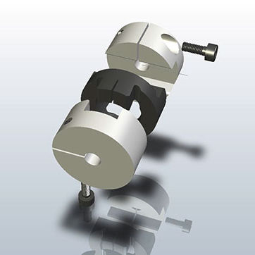 Elastomerkupplung - KSK BB - VMA Antriebstechnik GmbH - Oldham / mit Klemmnaben / für Förderanlagen