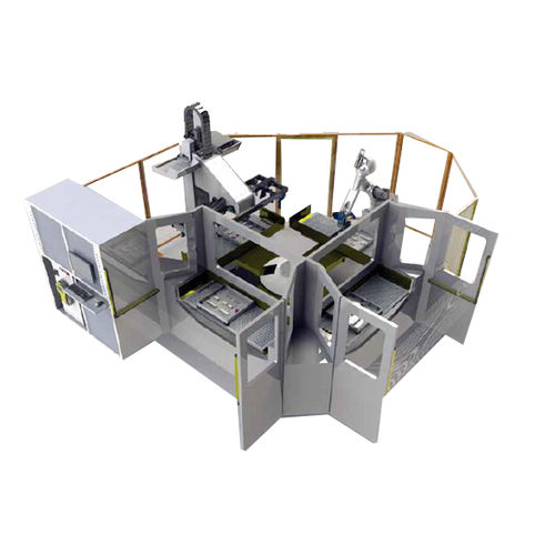 Pick-and-Place-Roboterzelle - SYNDY  - SYSTEM ROBOT AUTOMAZIONE - Test / für Zusammenbau / für Verkabelung
