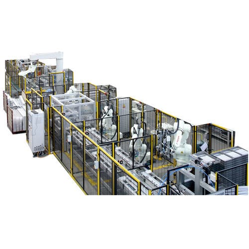 Vollautomatische Montagelinie - SYSTEM ROBOT AUTOMAZIONE - Roboter / Steuerung / Markier