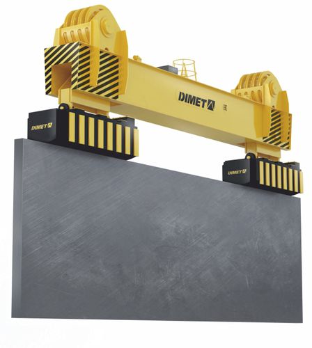 Magnetisch-induktive Lasttraverse - DIMET GmbH - für Industrieanwendungen / für das Bauwesen / für lange Produkte