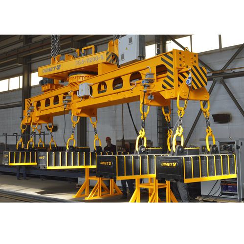 Magnetisch-induktive Traverse - DIMET GmbH - für Blech / für lange Produkte / horizontal