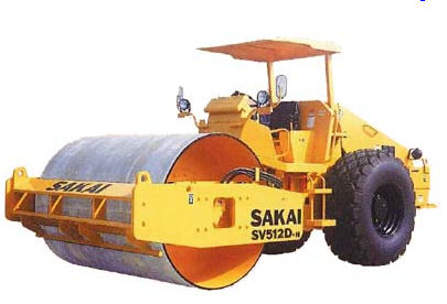 Einzylinder-Walze - max. 13 000 kg (28 660 lbs) | SV512 series - SAKAI HEAVY INDUSTRIES - Vibration / mit Gelenk