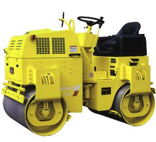 Tandemwalze - max. 1 550 kg ( 3 420 lbs ) | SW200/230/250 - SAKAI HEAVY INDUSTRIES - Vibration / mit Gelenk