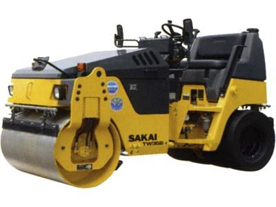 Kombiwalze - 2 640 kg ( 5 820 lbs ) | TW352-1 - SAKAI HEAVY INDUSTRIES - mit Gelenk