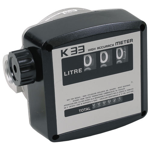 Zähler / Durchflussmesser / Taumelscheiben - K33H - Pompes Japy - für Öl / ATEX / mit Zähler