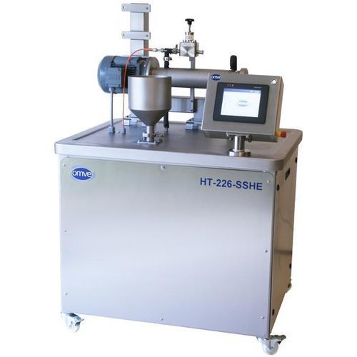 Wärmetauscher mit gerauhter Oberfläche - HT226 - OMVE Lab & Pilot Equipment - flüssig/flüssig / maßgefertigt / Hochdruck