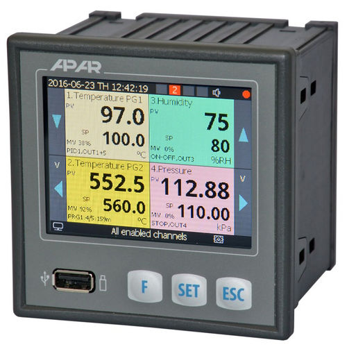 Druckdatenlogger - AR654 - APLISENS S.A. - Spannung / Feuchte / Strom