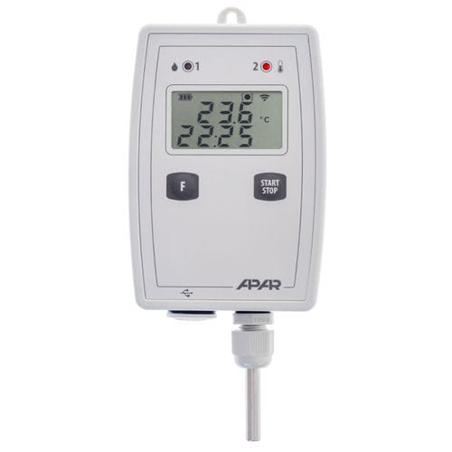 Temperatur-Datenlogger - AR232.B - APLISENS S.A. - USB / Bluetooth / mit LCD-Display