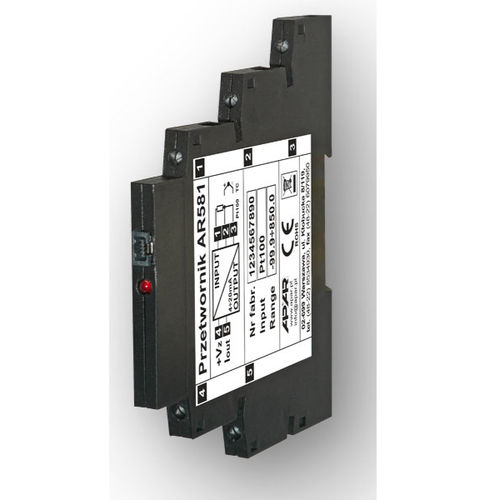 DIN-Schienen-Temperaturmessumformer - AR581 - APLISENS S.A. - Pt100 / Thermoelement Typ K / Thermoelement Typ S