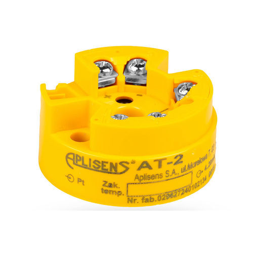 Temperaturmessumformer / am Sondenkopf - AT-2 - APLISENS S.A. - Pt100 / 4-20 mA / programmierbar
