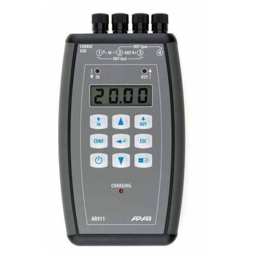 Spannungsmessinstrument - AR911 - APLISENS S.A. - Strom / elektronisch / Handgerät