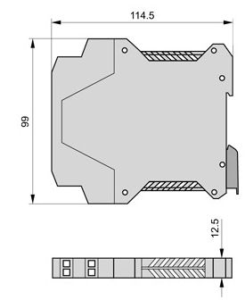 Signal-Isolator - SP-02 - APLISENS S.A. - Strom / Zweikanal