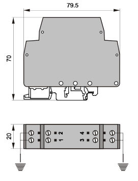 Sensor-Umschalter - UZ-2 - APLISENS S.A. - mehrpolig
